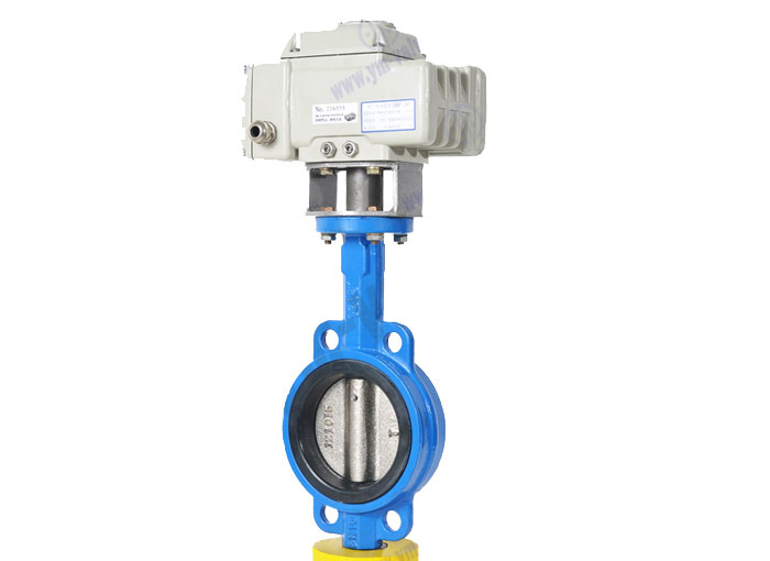 Electric wafer Butterfly Valve